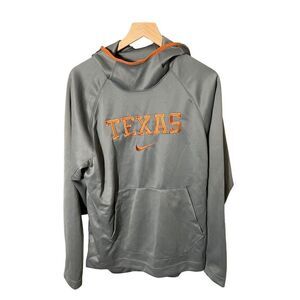 Nike Men's Medium Gray Texas Longhorns Basketball Spotlight Team Logo Performanc